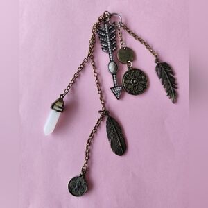 3/$25💙Mixed Metals Charm Pendant